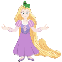 Disney Tangled Sticker