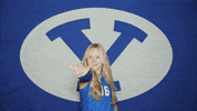 Celebration Smile GIF by BYU Cougars