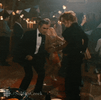 Schitts Creek Dancing GIF by CBC