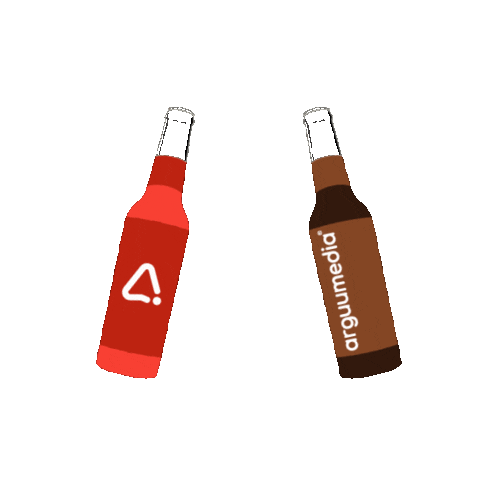 Party Cheers Sticker by Arguumedia
