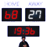 27 Away Sticker