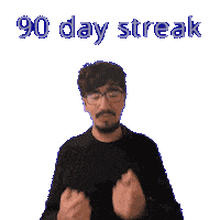 91 Day Chain Sticker