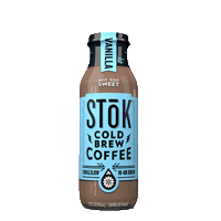 Coffee Lightning Sticker by SToK Cold Brew