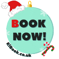 Christmas Book Now Sticker by KiBook Appointment Software