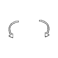 Arrow Pointing Sticker