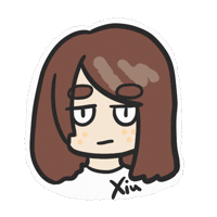 Girl Sticker