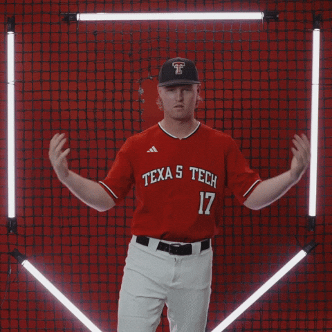 Parker Hutyra GIF by Texas Tech Baseball