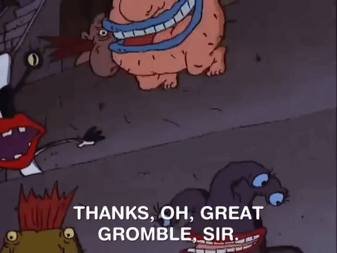 aaahh real monsters nicksplat GIF