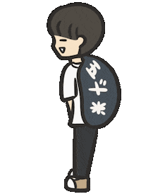 Tinyu_Gung sticker sorry frog make money Sticker