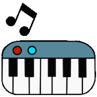 Play Notes Sticker