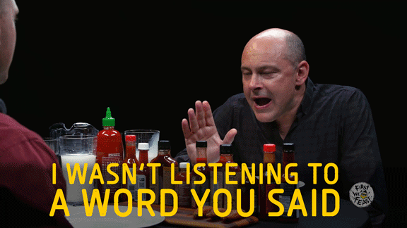 rob corddry hot ones GIF by First We Feast: Hot Ones