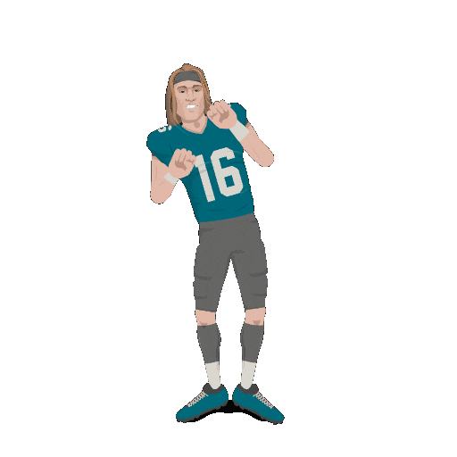 Swerve Jacksonville Jaguars Sticker by SportsManias