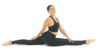 Yoga Stretch Sticker by Anna Victoria
