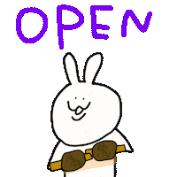 Japan Rabbit Sticker