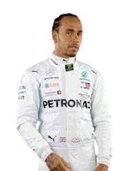 Listen Lewis Hamilton Sticker by Mercedes-AMG Petronas Motorsport