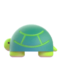 Scared 3D Sticker