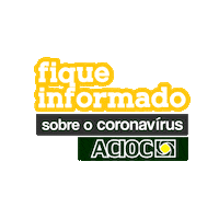 ACIOC covid coronavirus corona informacao Sticker