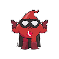 Blood Gota Sticker by Grupo LICON
