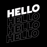 Collectif_oups hello white bonjour blanc GIF