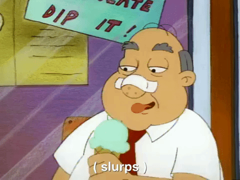 hey arnold nicksplat GIF