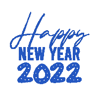 New Year America Sticker