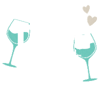 Date Night Love Sticker by Pinspiration Studios