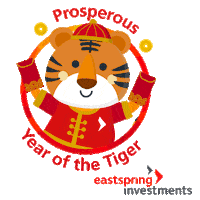 Year Of The Tiger Sticker by Eastspring Investments