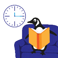 Time Lesen Sticker by Penguin Verlag