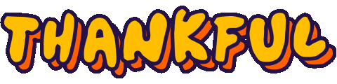 Happy Give Thanks Sticker