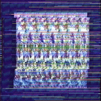 magic eye glitch GIF by Xenoself
