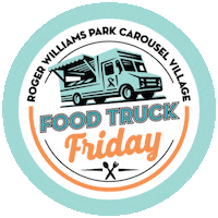 Food Truck Sticker by Roger Williams Park Zoo