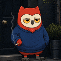 Sad Smoke GIF by birb