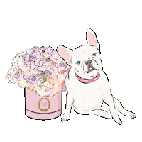 LaVieEnRoseOfficial flowers bouquet florist la vie en rose Sticker