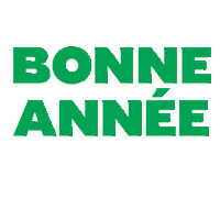 Happy New Year Bonne Annee Sticker by Papier and Co.