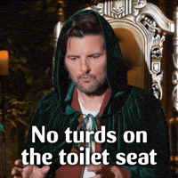Adam Scott Poop GIF by Brittany Broski