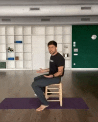 Yoga Pose GIF by YOGABODY