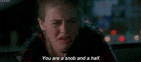 Alicia Silverstone Snob GIF
