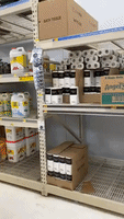Shelves Bare Inside Florida Supermarket as COVID-19 Cases Rise