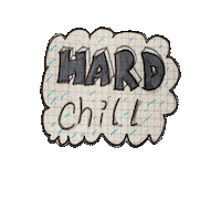 Chill Chilling Sticker