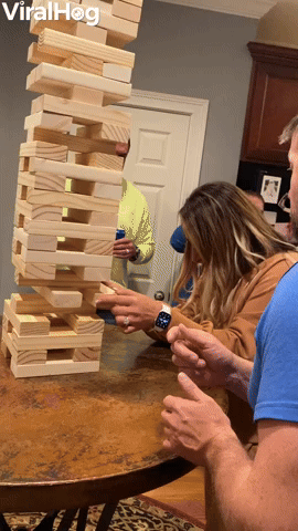 Tower Falls Into Face