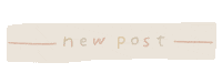 New Post Autumn Sticker