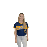 Clarke Softball Sticker by Clarke University