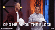 Channel 9 Reaction GIF by LEGO Masters Australia