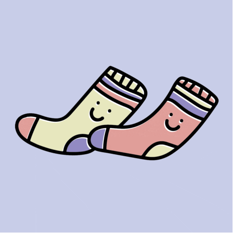 Socks Love GIF by joelkirschenbaum