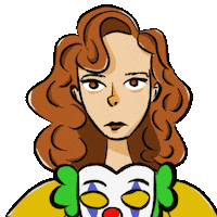 Sad Art Sticker by circusplenus