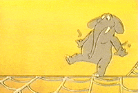 fall elephant GIF by CBC