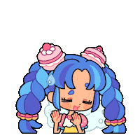 SparklesMagicalMarket no blue shy sparkles Sticker