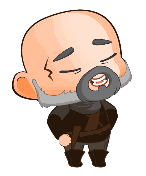 Happy Chibi Sticker