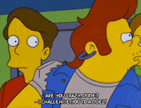 homer simpson snake GIF