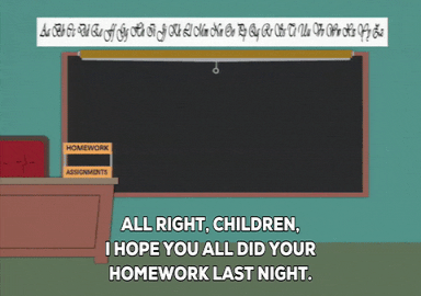 teacher classroom GIF by South Park 
